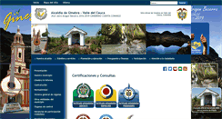 Desktop Screenshot of ginebra-valle.gov.co